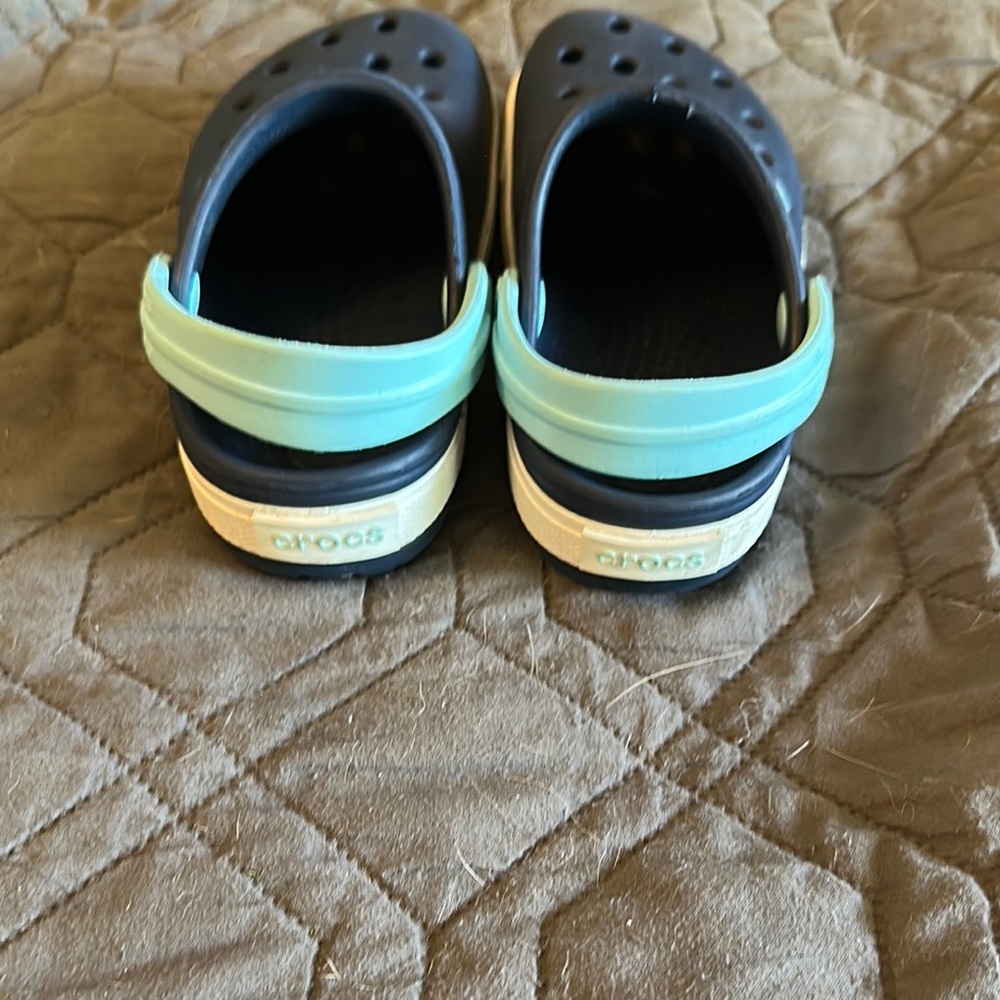 Kids Navy Blue Crocs - Picture 3 of 3